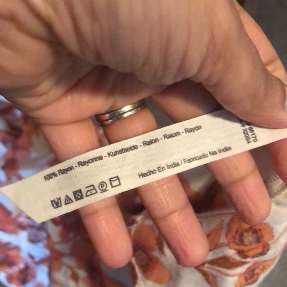 Free People BOHO tiered maxi - Picture 8 of 8